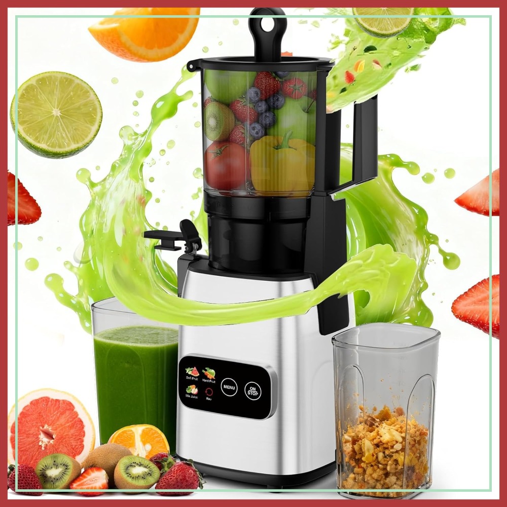 Cold Press Juicer - 300W Cold Press Juicer, 5.4