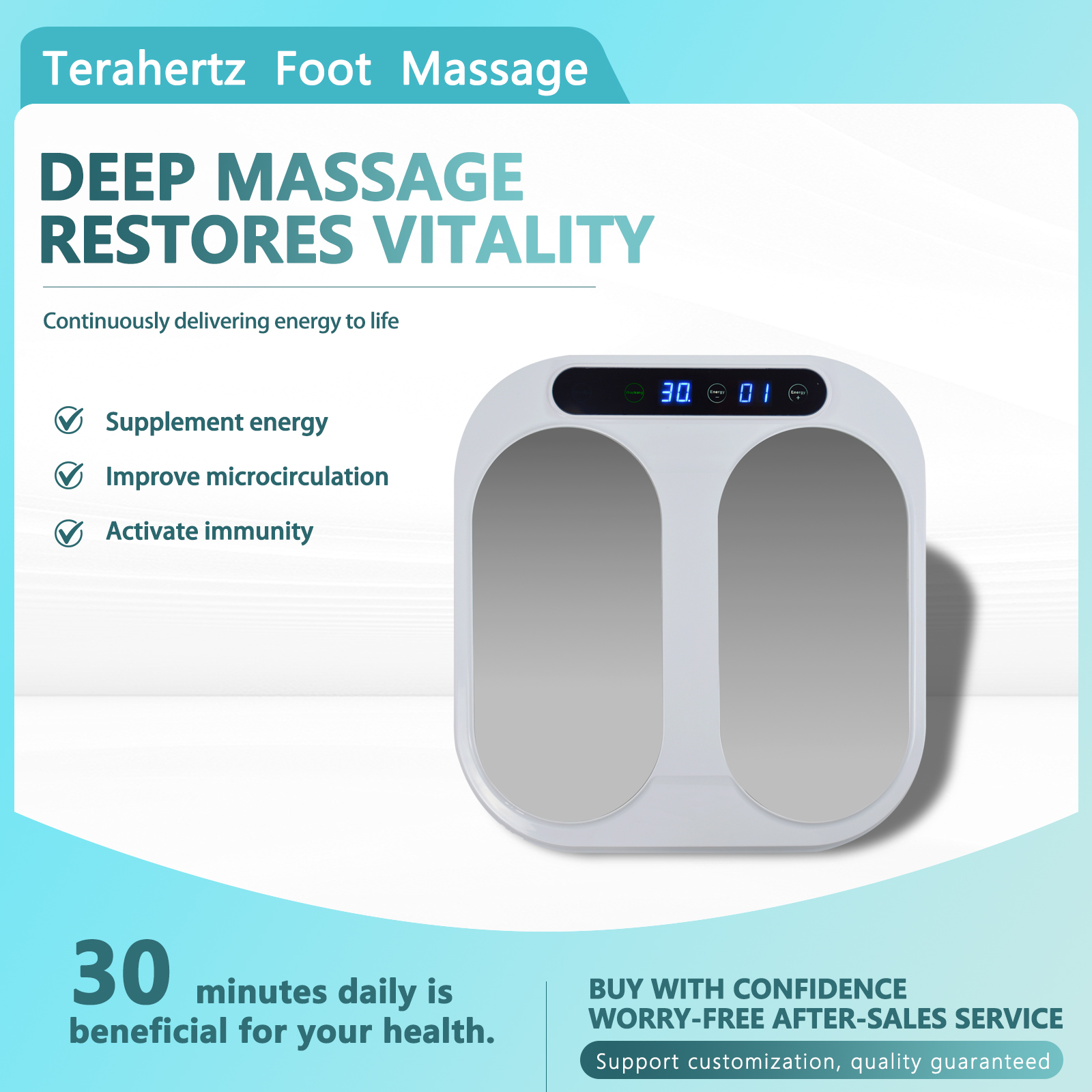 Health Wellness Spa - Terahertz P90 P100 Electromagnetic Foot Health