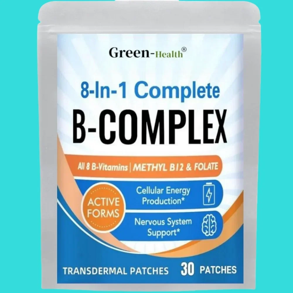 Health Wellness Month - 8-in-1 B Complex Transdermal Patches Energy