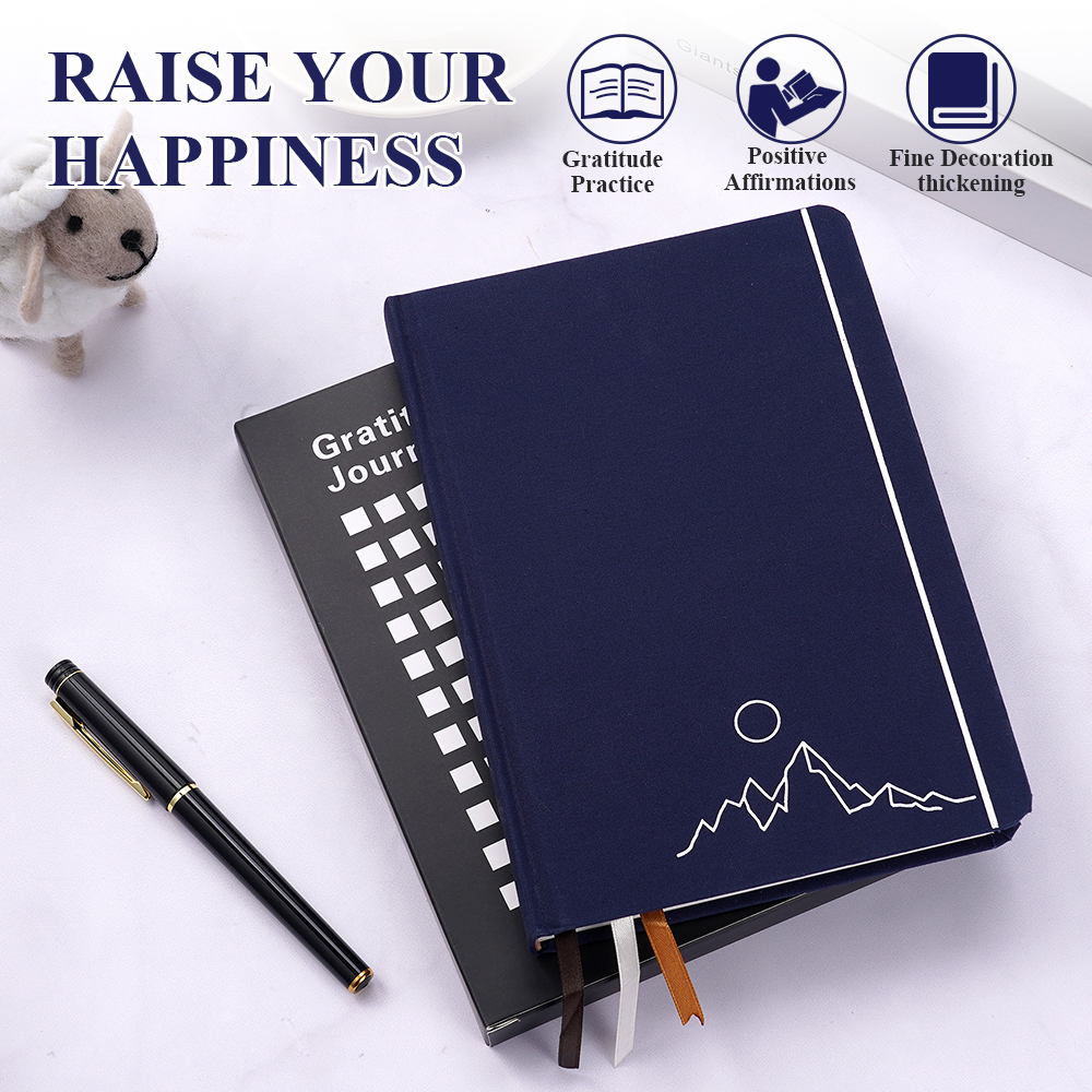 Health Wellness Journal - 1Pc Daily Gratitude Wellness Journal For