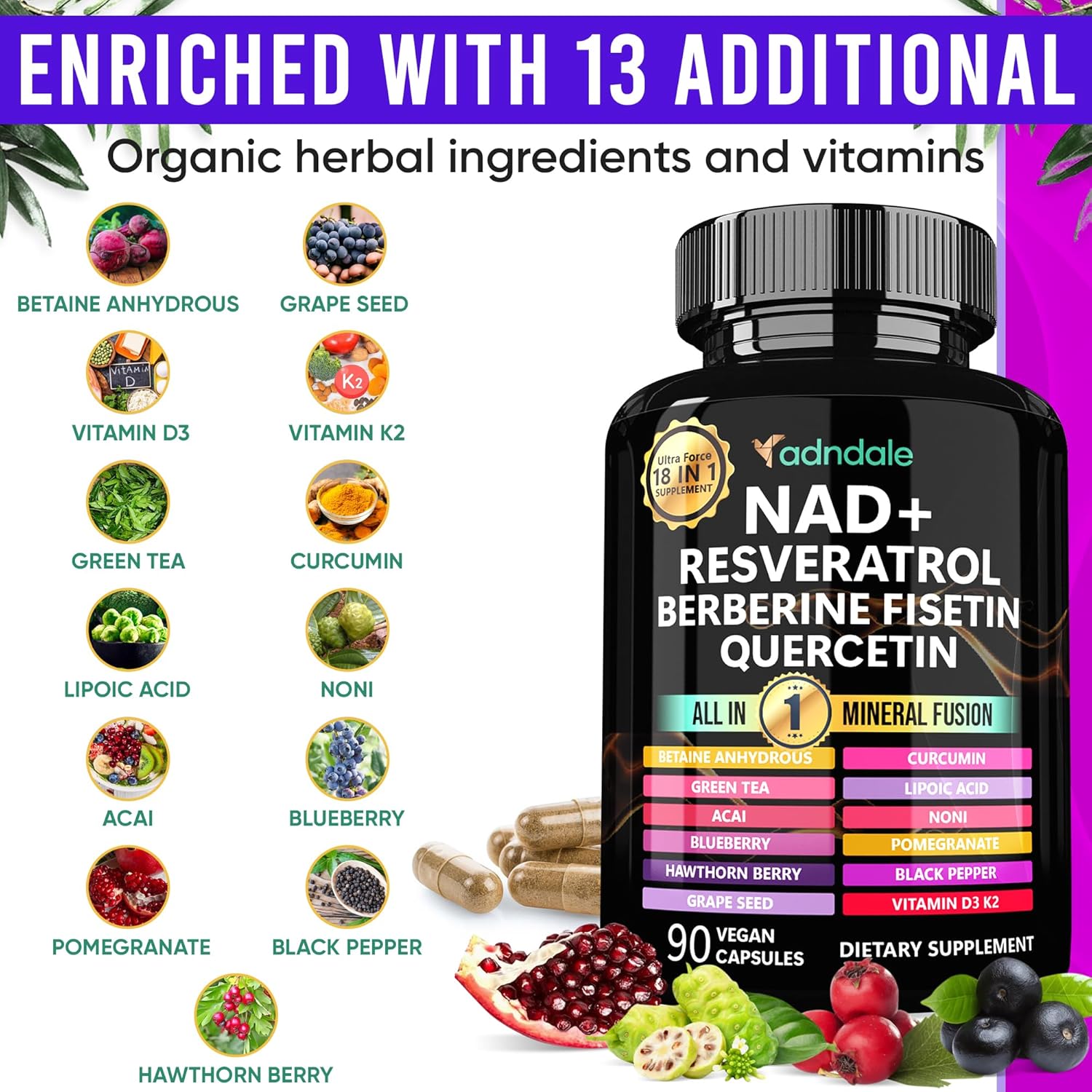 90pcs NAD Supplement - Longevi - Longevity Health & Wellness Hotel avaliação e preço