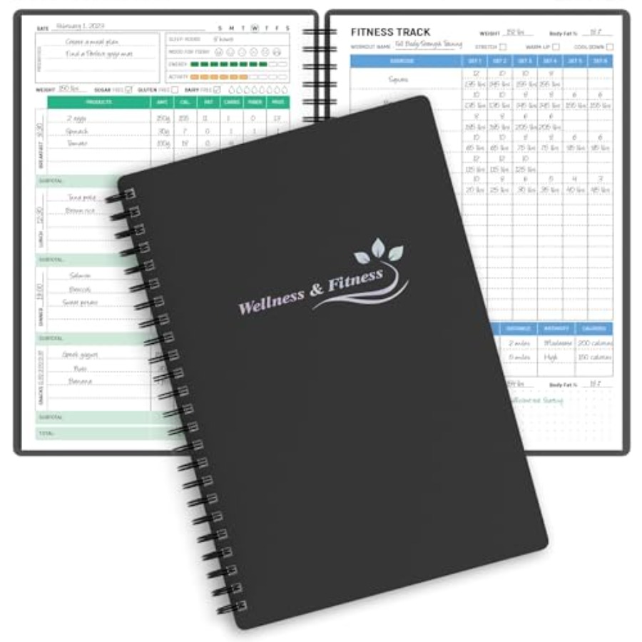Wellness Planner and Fitness L - Health Wellness Journal avaliação e preço