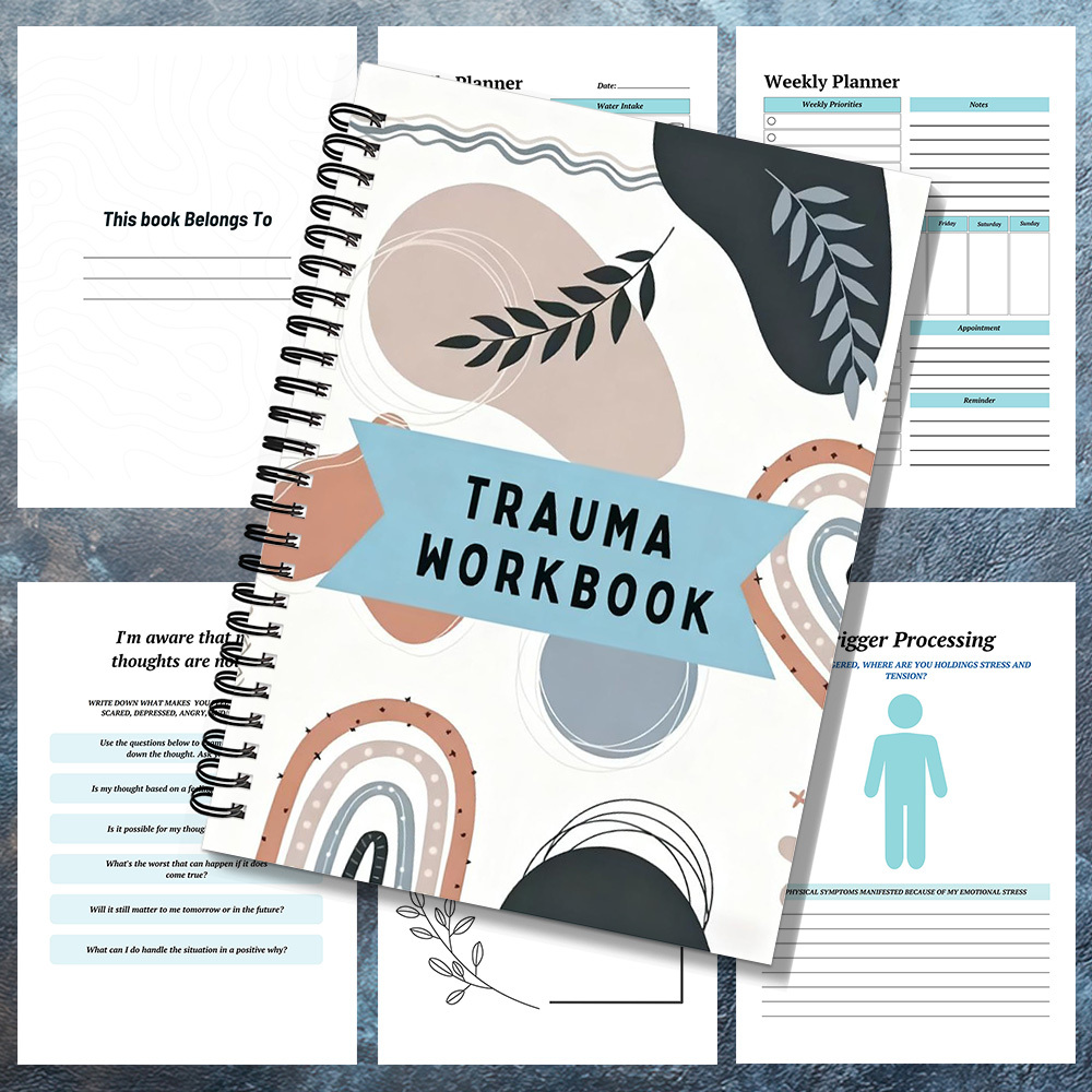 1PC Holistic Trauma Healing Wo - Health Wellness Journal avaliação e preço