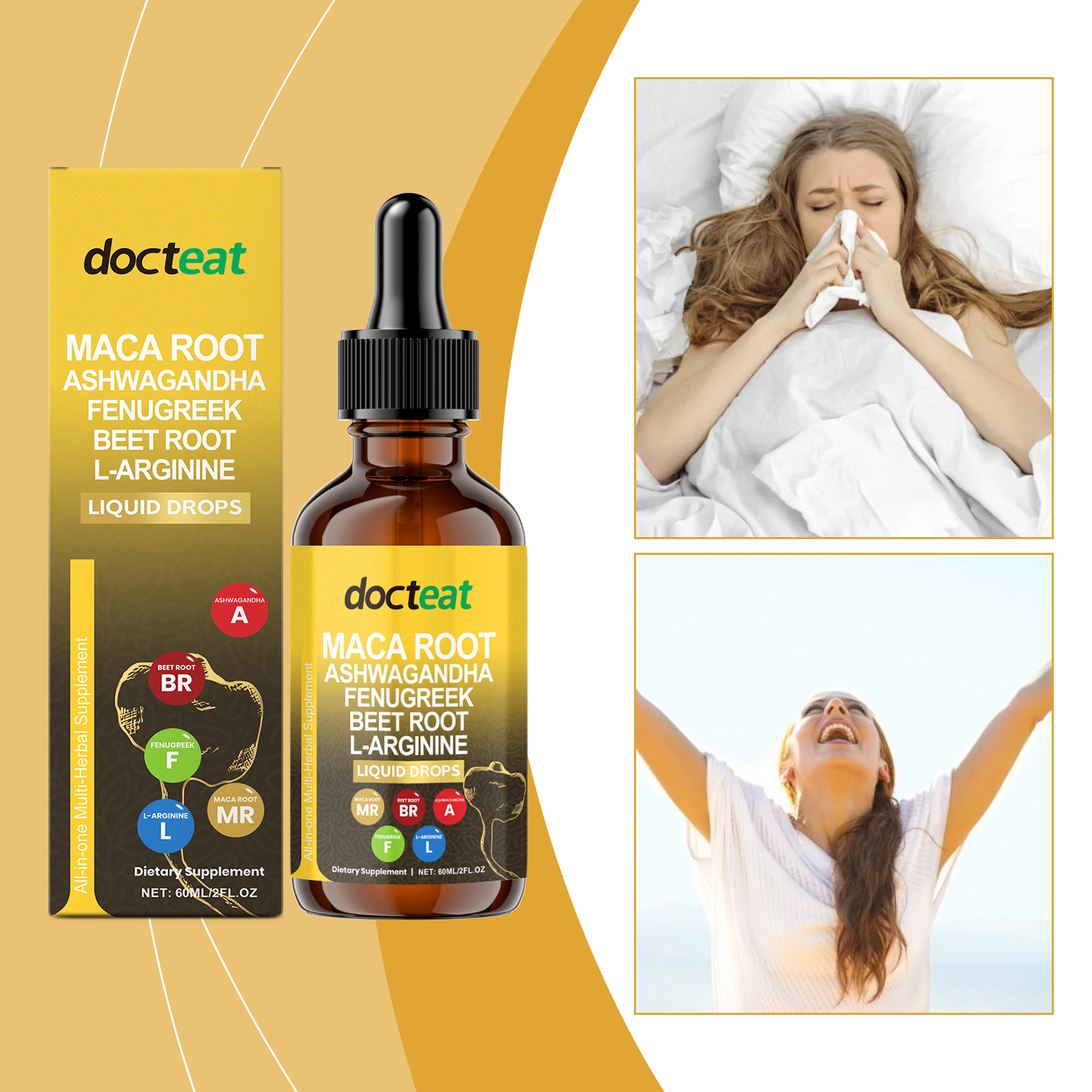 Maca Supplement -Improve Perfo - Health Wellness Gummies avaliação e preço