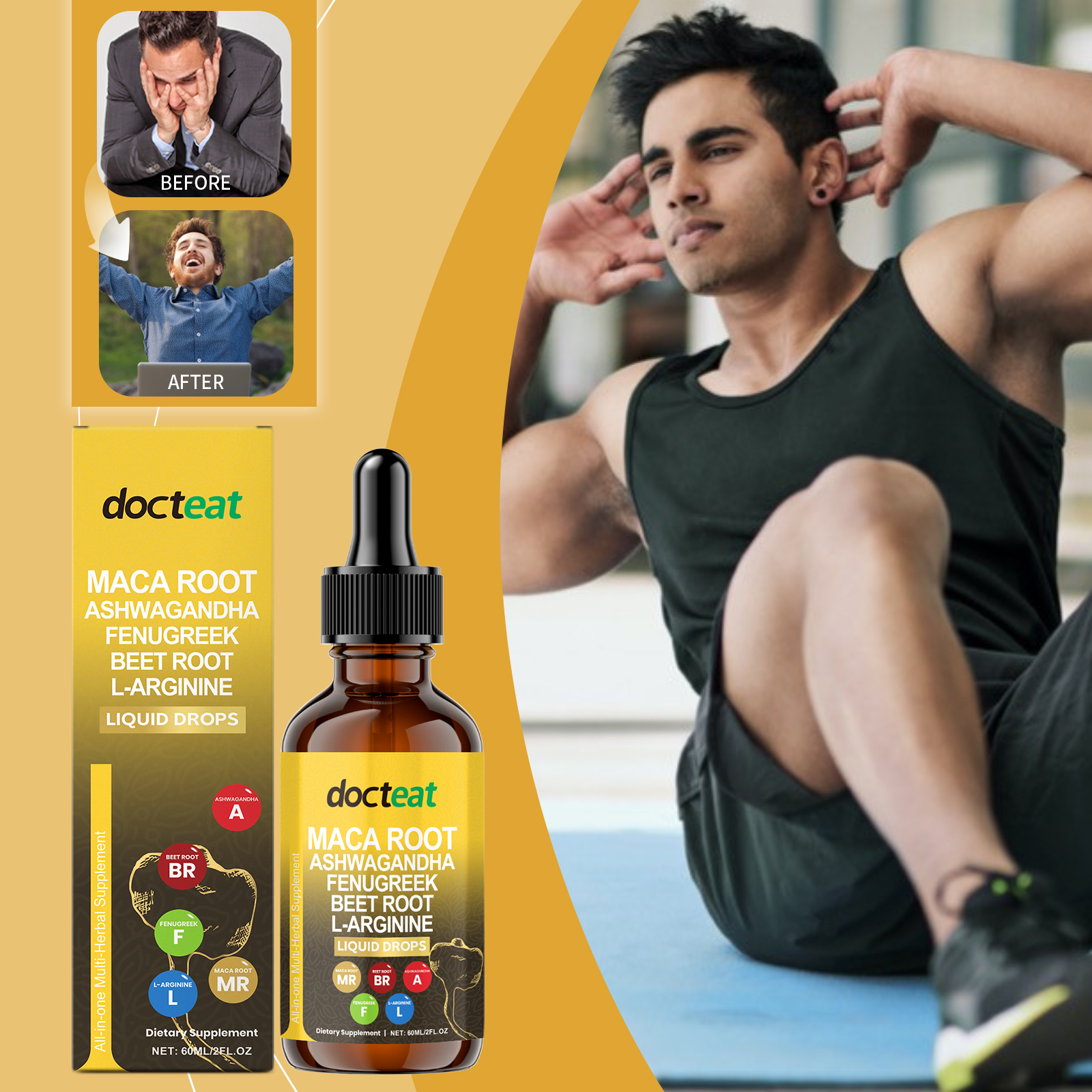 Maca Supplement -Improve Perfo - Health Wellness Gummies avaliação e preço