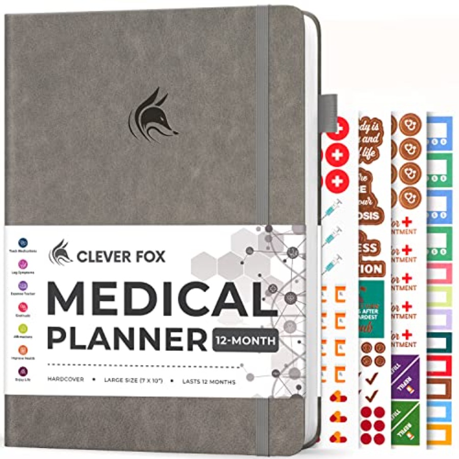 Large Medical Planner 12-Month - Health Wellness Month avaliação e preço