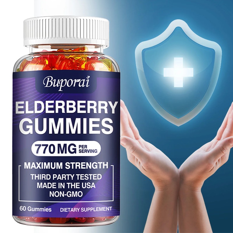 Elderberry Gummies - Antioxida - Health Wellness Gummies avaliação e preço