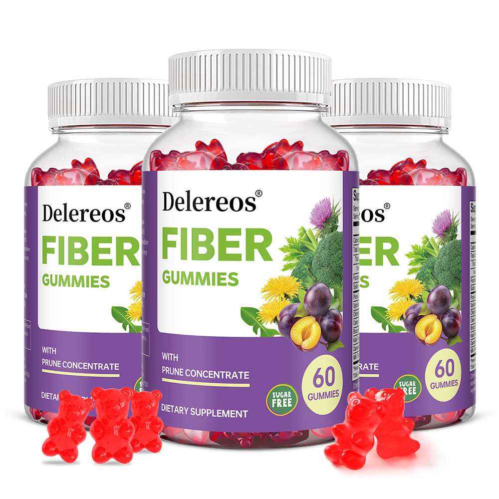 Sugar-Free Prebiotic Fiber Gum - Health Wellness Gummies avaliação e preço