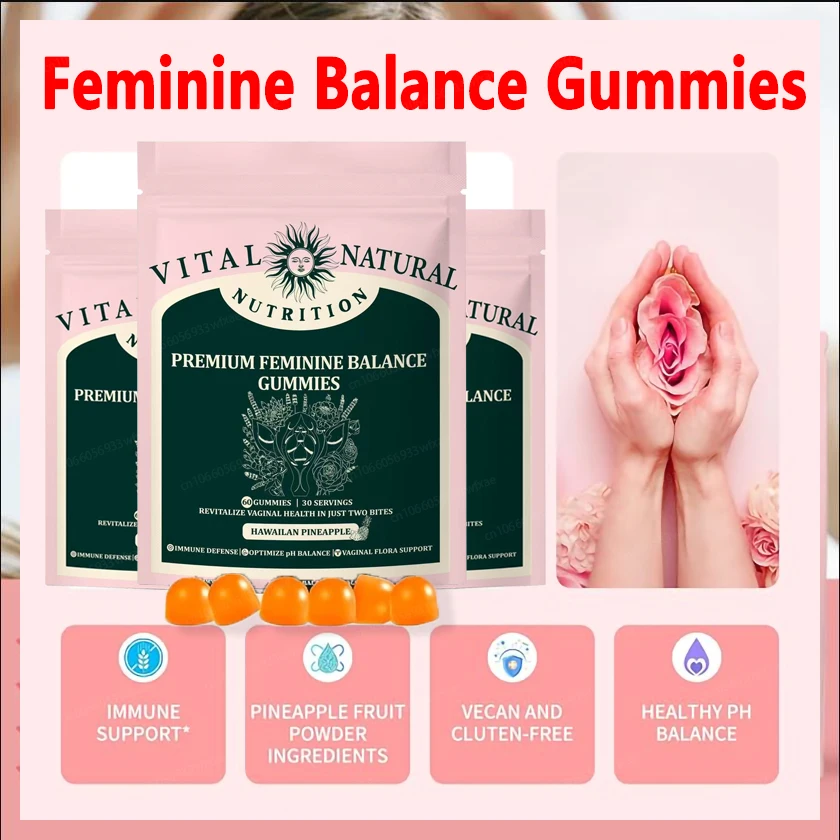 Premium Feminine Balance Gummi - Health Wellness Gummies avaliação e preço