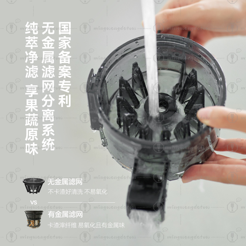 Slow Masticating Juicer with P - Cold Press Juicer avaliação e preço