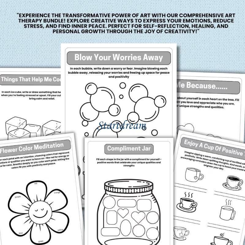 Mental Health Workbook Therape - Health Wellness Journal avaliação e preço