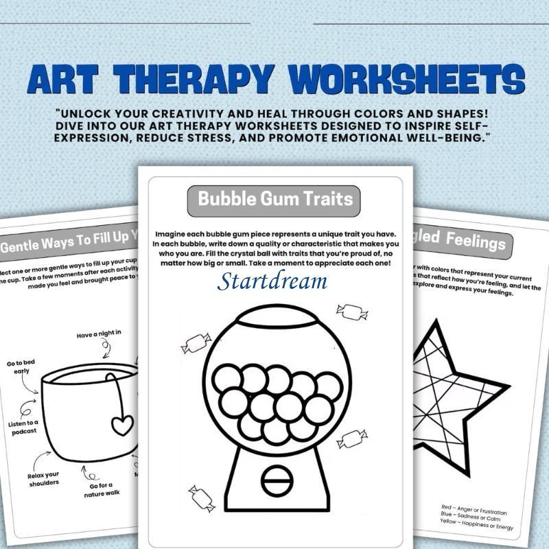 Mental Health Workbook Therape - Health Wellness Journal avaliação e preço