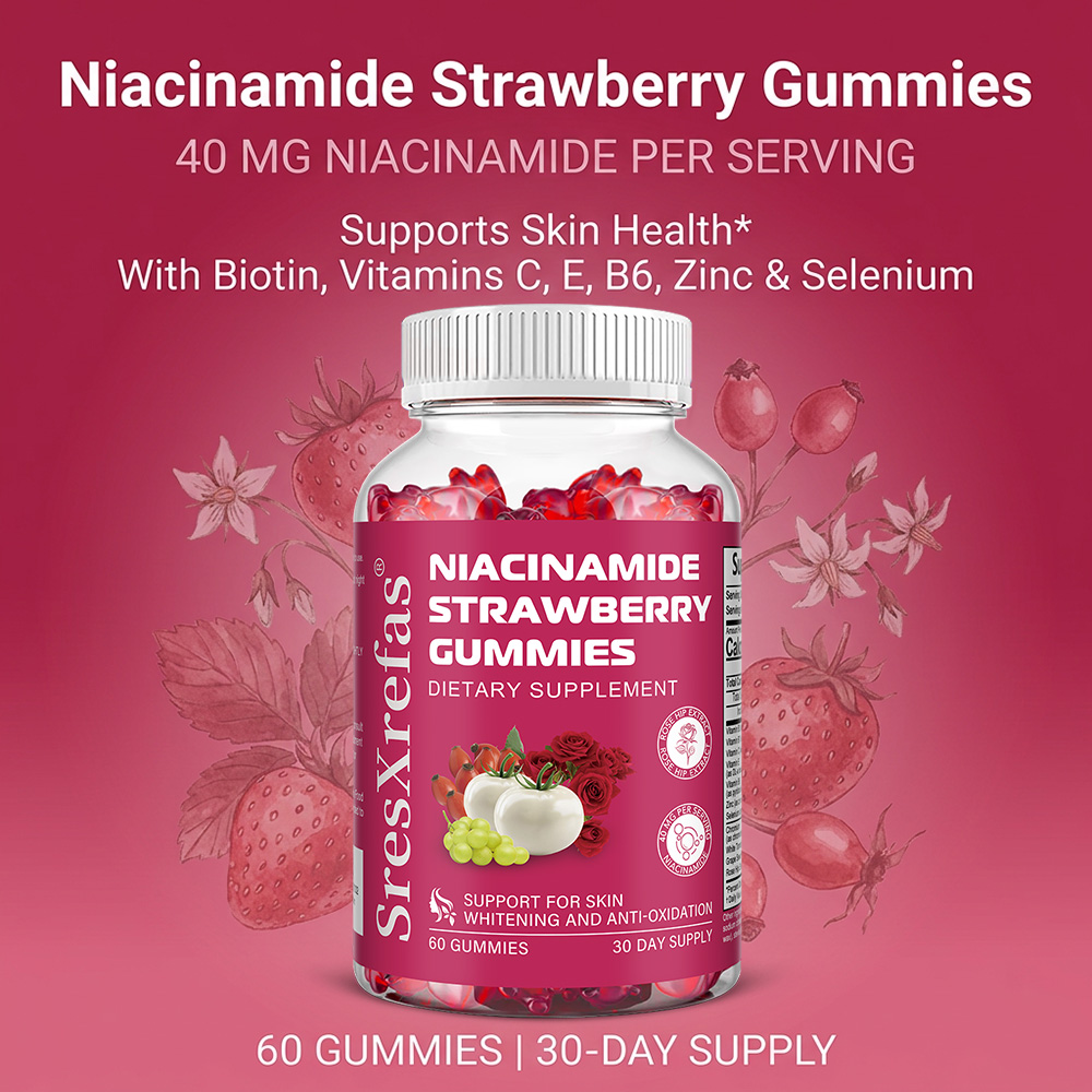 Niacinamide (Vitamin B3) Gummi - Health Wellness Gummies avaliação e preço