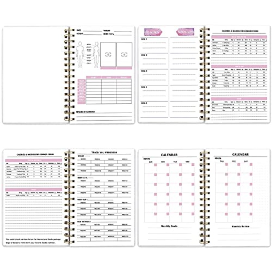 Food and Fitness Meal Workout  - Health Wellness Journal avaliação e preço