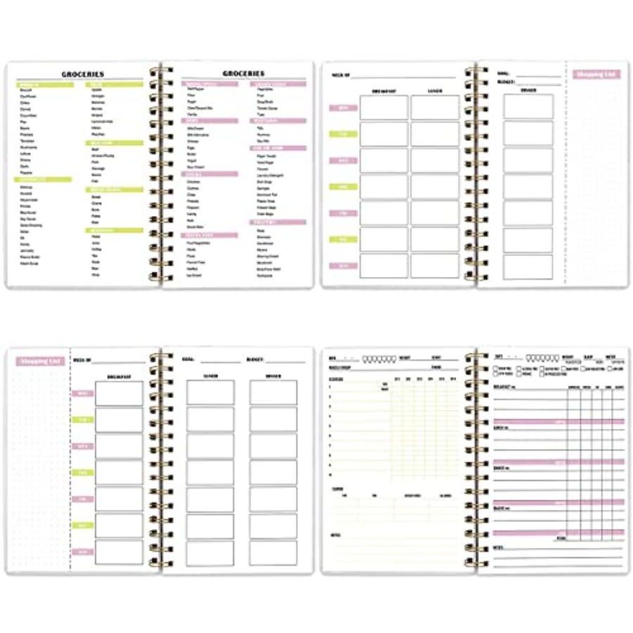 Food and Fitness Meal Workout  - Health Wellness Journal avaliação e preço