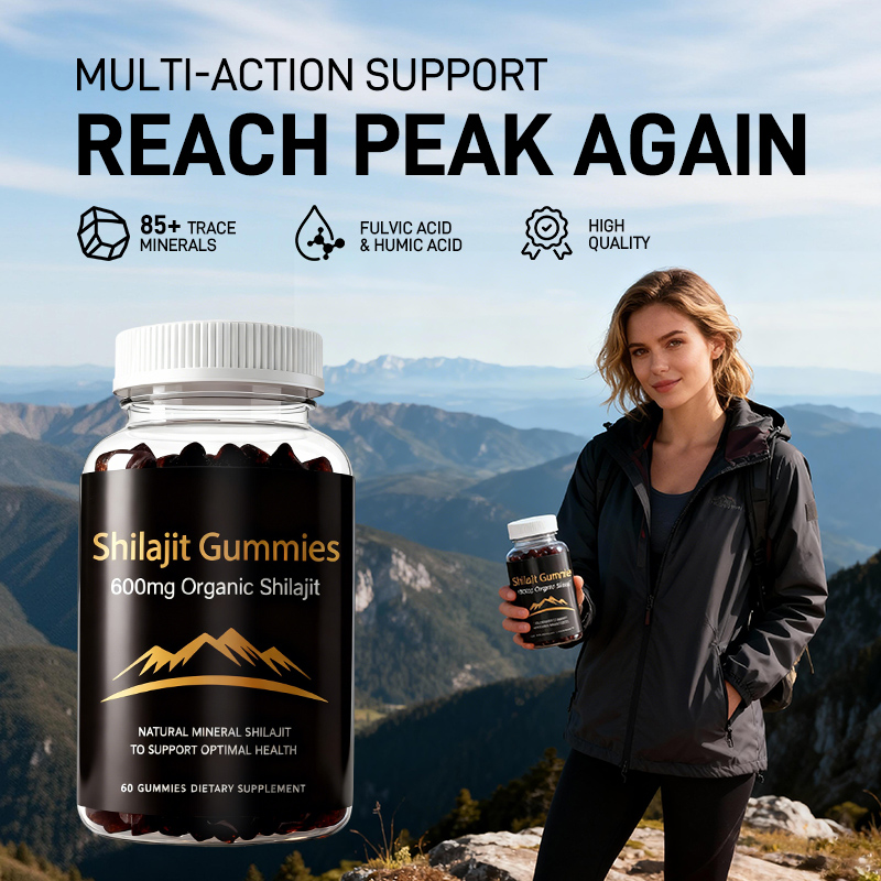 Organic Himalayan Shilajit Gum - Health Wellness Gummies avaliação e preço