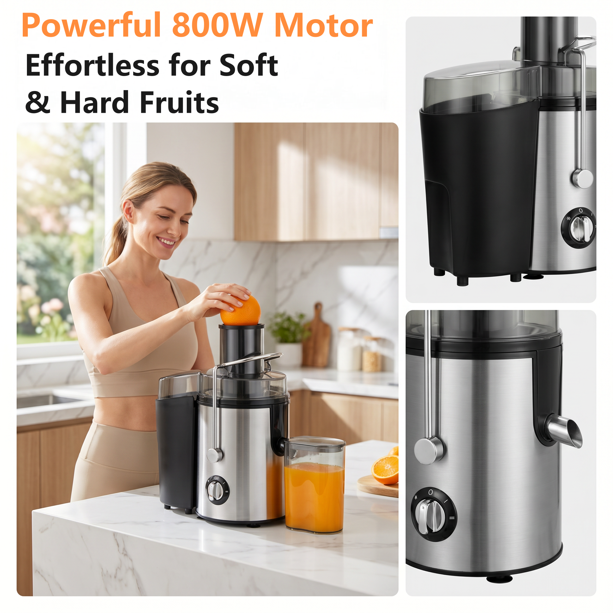 Electric Juicer Fruit Vegetabl - Cold Press Juicer avaliação e preço