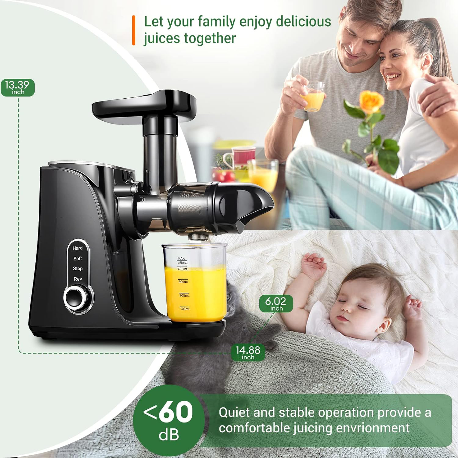 &* QANA Juicer Machines,Slow C - Cold Press Juicer avaliação e preço