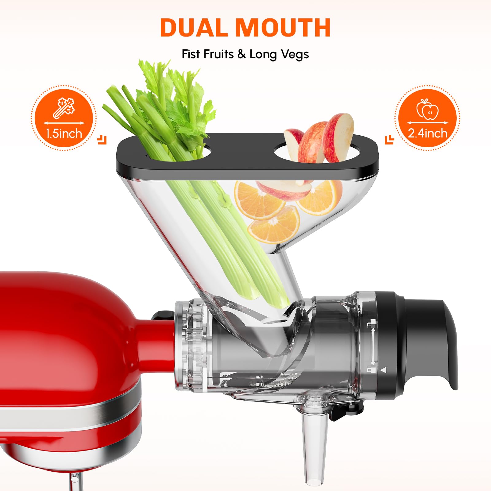 Masticating Juicer Attachment  - Cold Press Juicer avaliação e preço