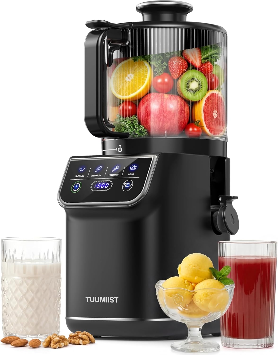 3-in-1 Cold Press Juicer: 6.5
