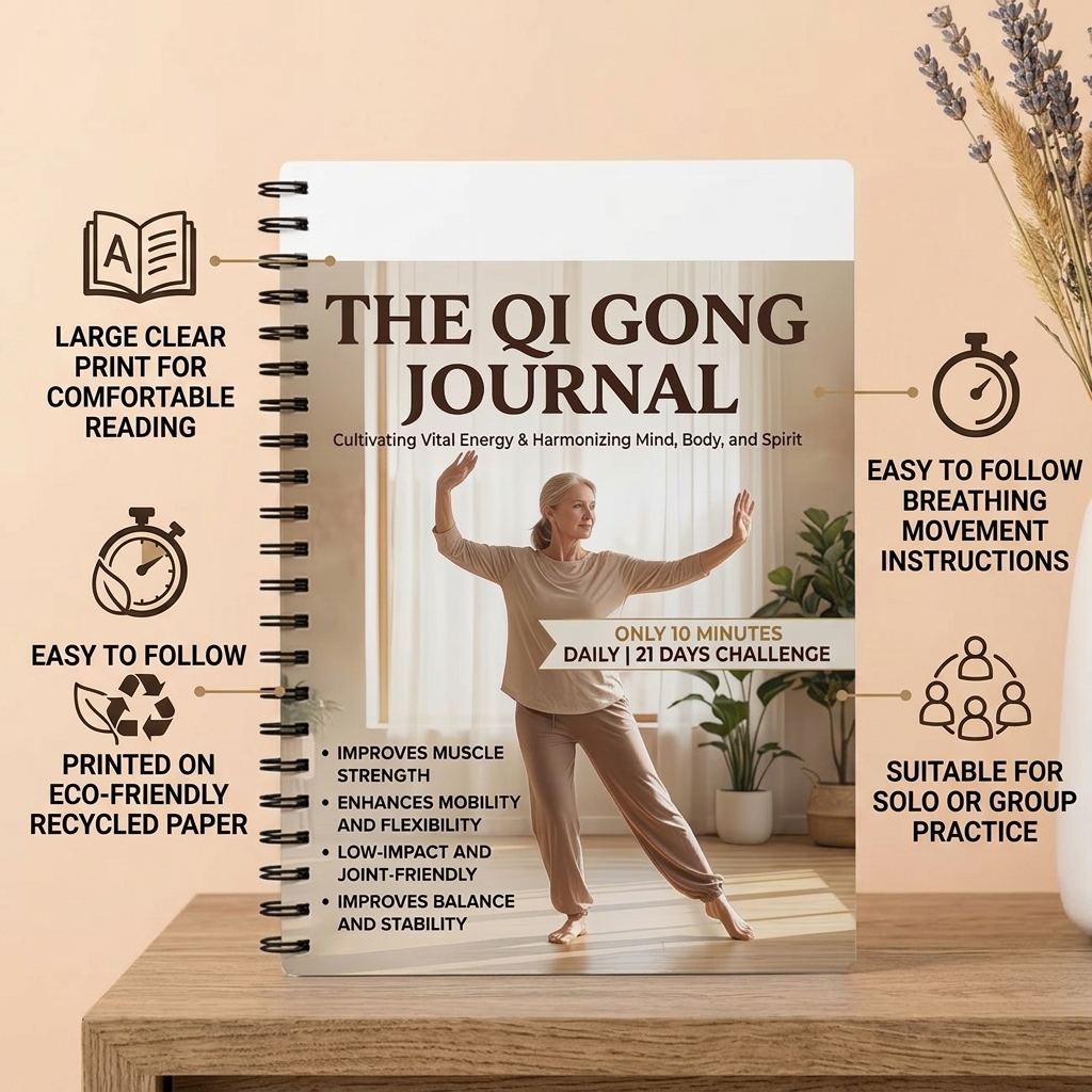 Recycled Paper QiGong Journal  - Health Wellness Journal avaliação e preço