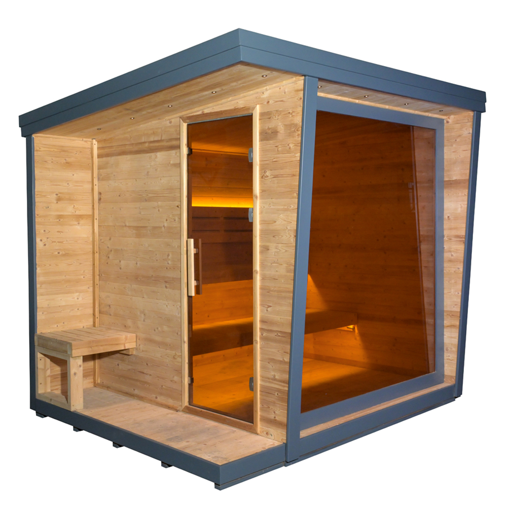 Custom Made Gray Outdoor Moder - Health Wellness Spa avaliação e preço